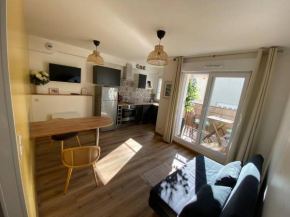A 50 m de la plage, appartement de 35 m2 : Les pieds salés